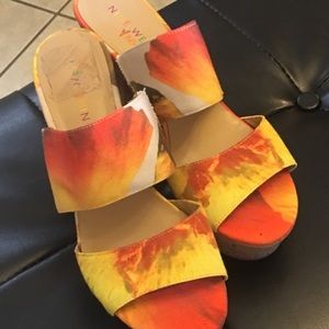 Nine West - wedge sandals Brazil collection. 8 1/2
